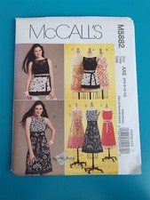 McCall's Sewing Pattern 5882 Top Tunics Dresses Misses Size 4-12