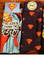 DC comics socks Superman Logo size 6-12 6 pairs super Justice League
