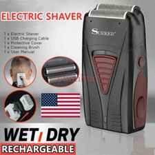 Electric Men's Shavers Trimmer Razor Hair Beard Shaving Machine USB Rechargeable