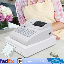 Electronic Cash Register Drawer Box & Key LED Display for Retail/Restaurant POS