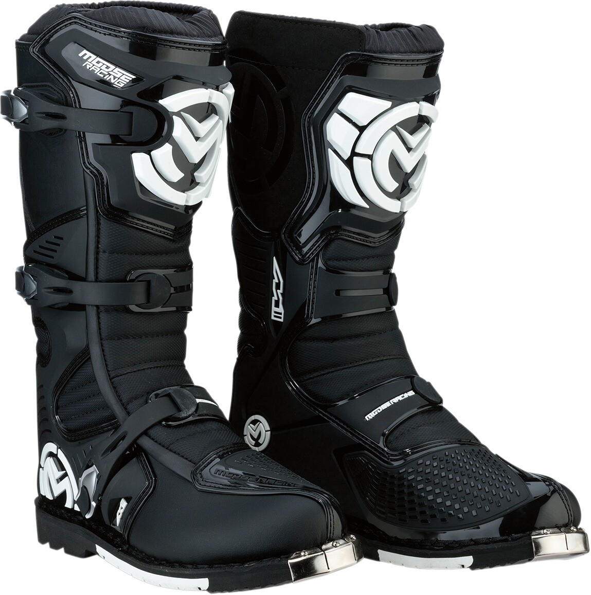 M1.3 Dirt Bike Boots - Black MX Sole 