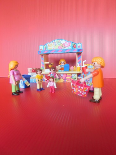 PLAYMOBIL / LES CIVILS : LE CIRQUE : LA GRANDE CONFISERIE ET SES PERSONNAGES - Imagen 5 de 12