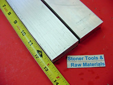 2 Pieces 3/4" X 2" ALUMINUM 6061 FLAT BAR 13" long T6511 SOLID Mill Stock New