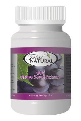 OPC Grape Seed Extract 400mg 90c - antioxidant, wound heal, reduce inflammation