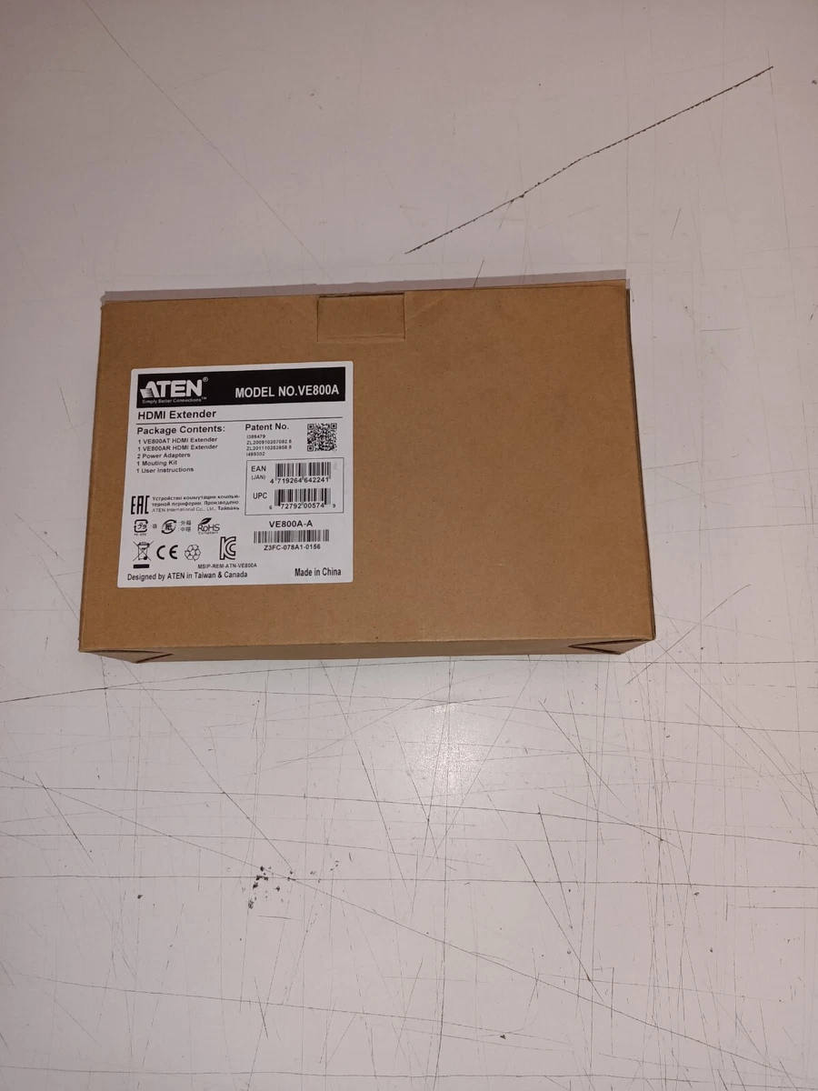 VE800A-AT-E Aten HDMI Extender, using Cat5e, Transmitter amp; Receiver eBay