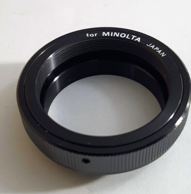 T-2 T2 T-Mount Adapter For Minolta X-370 X-570 X-700 MD Metal Ring Manual Focus