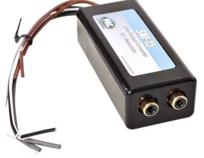Ligne Sortie Convertisseur Voiture Audio Haut à Bas Niveau Rca 2 Ch pour Ampli - Photo 1/4