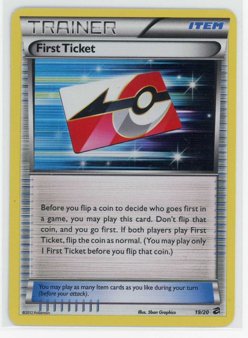 Pokémon TCG - First Ticket 19/20 - Dragon Vault - Holo