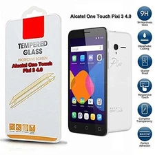 For Alcatel Pixi 3 4.0 Tempered Glass Screen Protector Premium Film