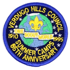 1986 Scout-O-Rama Catch the Spirit Theodore Roosevelt Council Patch Scouts AZ NM