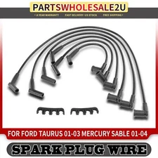 6x New Spark Plug Wire Set for Ford Taurus 01-03 Mercury Sable 01-04 V6 3.0L OHV