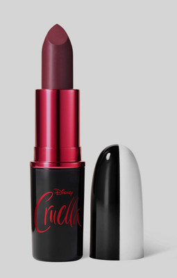 MAC~Cruella Disney Lipstick~CAMDEN CAPER~Dark Berry Matte RARE! LE GLOBAL!