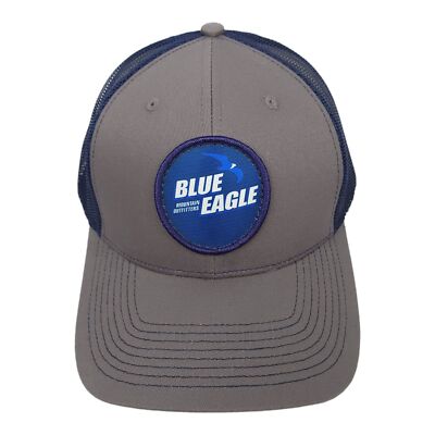 Blue Eagle Mountain Outfitters Mesh Snapback Trucker Outdoor Cap Baseball Hat