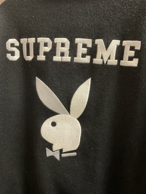 supreme playboy varsity jacket 2011