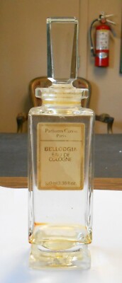 Bellodgia Caron Paris Perfume Bottle Empty 6.5''