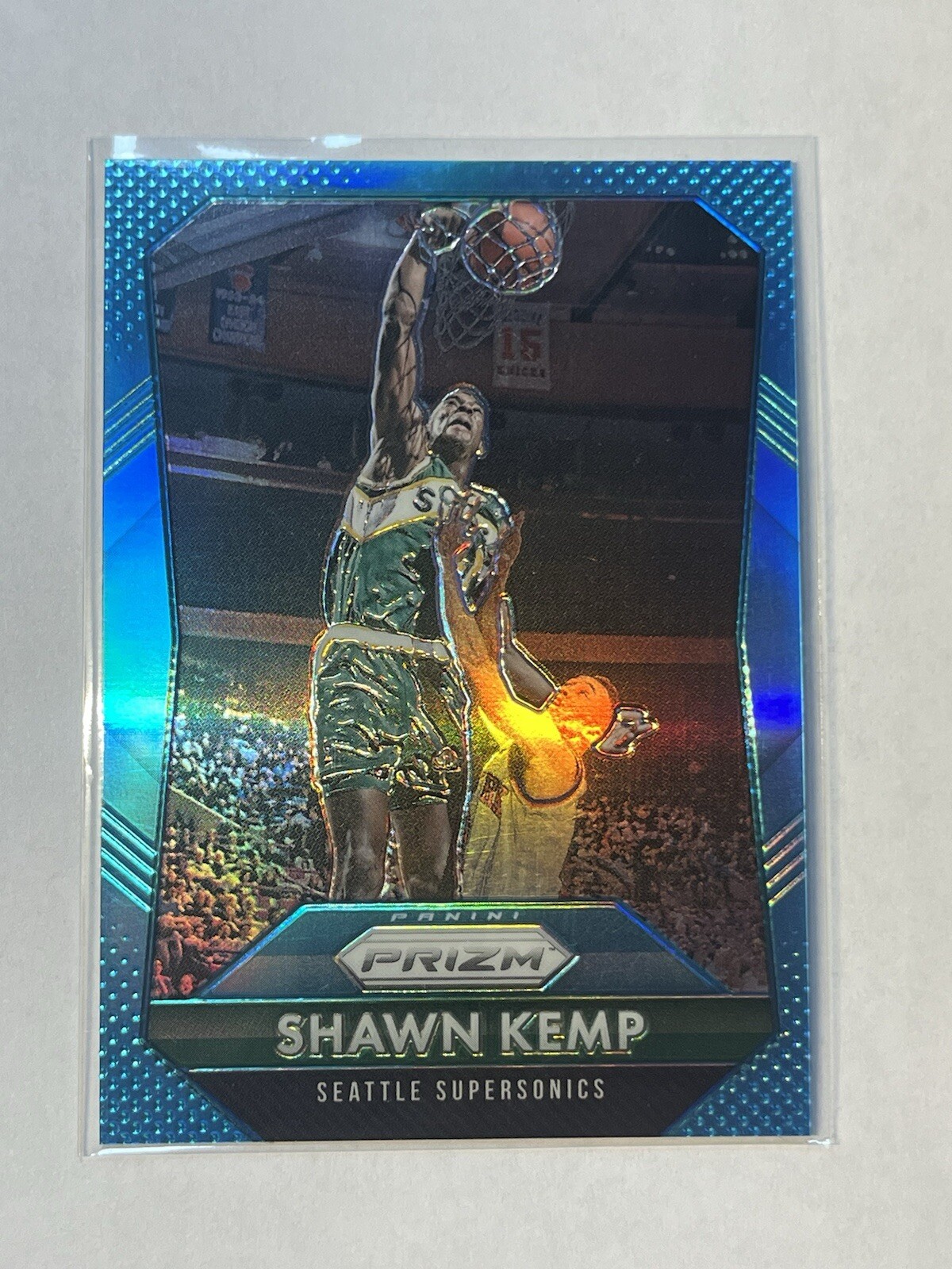 Shawn Kemp 2015-16 Panini Prizm #270 Light Blue Prizm 68/199 Seattle SuperSonics