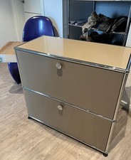 usm haller sideboard, beige, weiss, schwarz, lichtgrau, stahlblau, Gelb