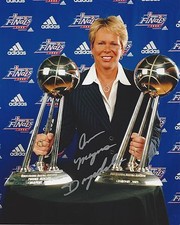ANN MEYERS DRYSDALE AUTOGRAPH SIGNED 8X10 PHOTO WBL NBA WNBA PHOENIX MERCURY