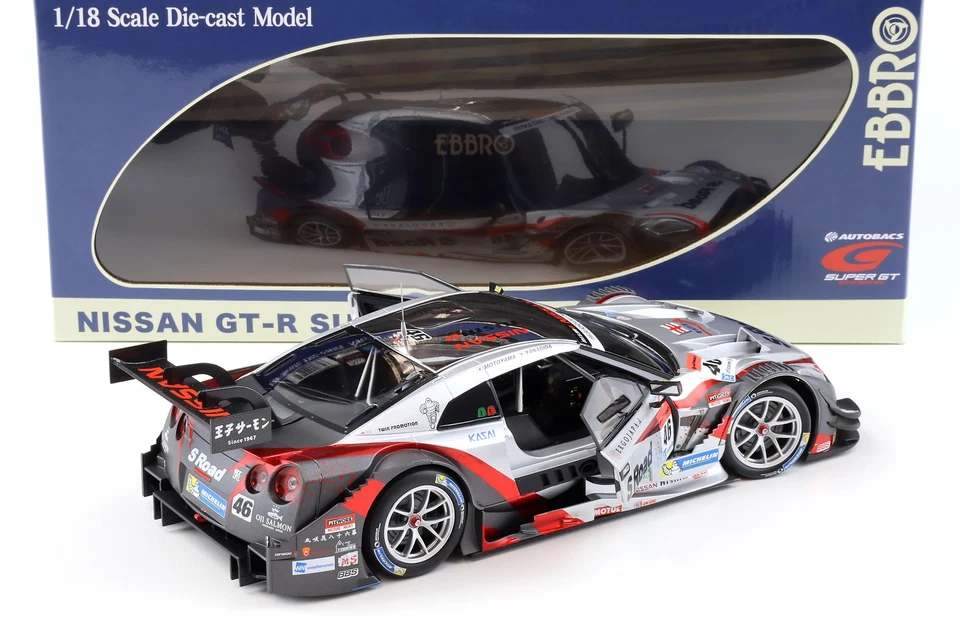 1:18 Ebbro Nissan Gt R Eccellente GT500 2015 Rd.3 Thailandia Vincitore S Road - Immagine 4 di 4