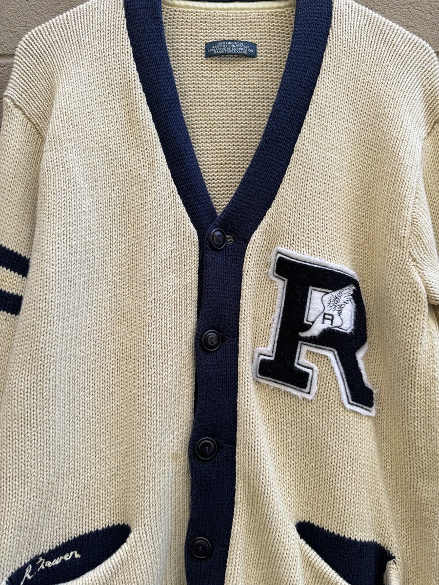 Vintage Polo Ralph Lauren P Wing Cardigan | eBay