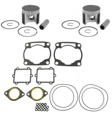 1998 1999 Arctic Cat Powder Special 600 EFI SPI Pistons Top End Gasket Kit 78mm