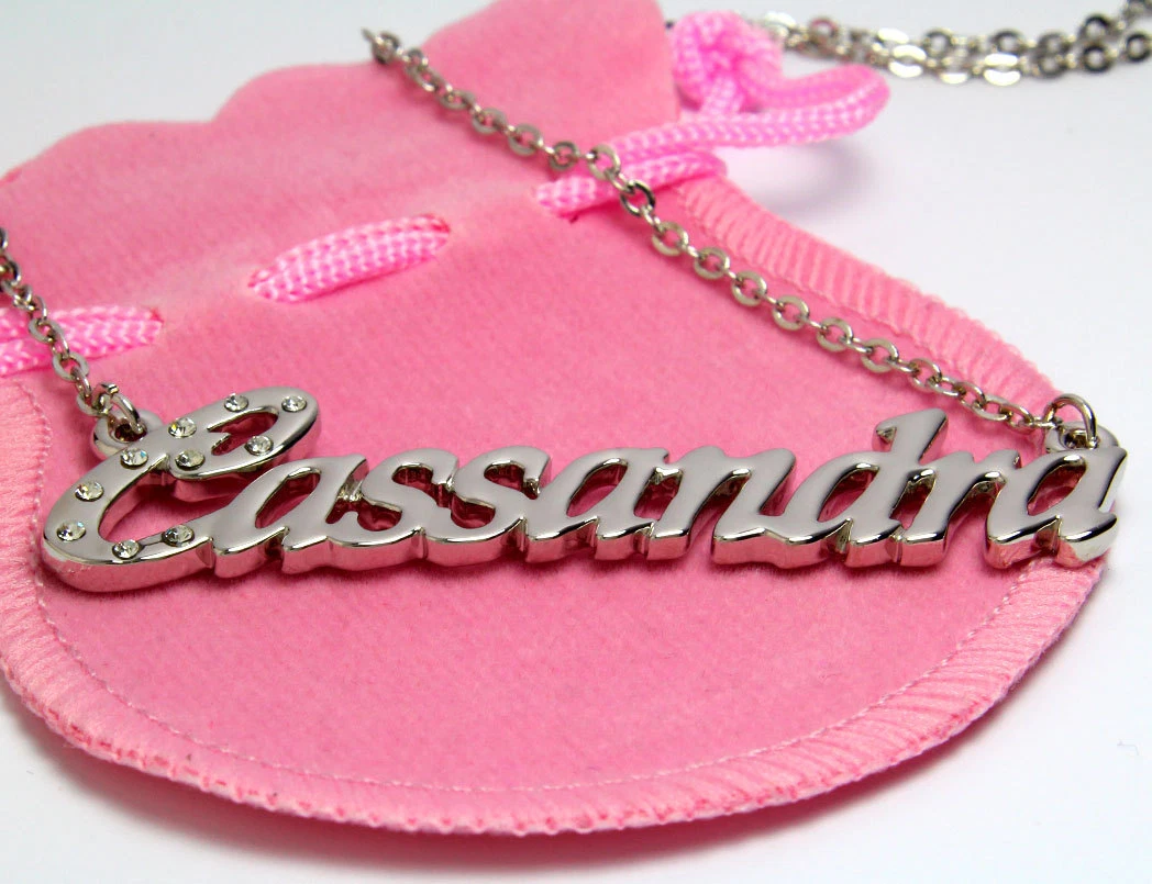 H samuel personalised name best sale necklace