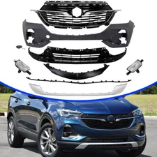 Front Bumper Cover Grille Assembly Set Fit For 2020 2021 2022 Buick Encore GX