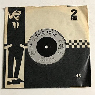 The Specials Feat Rico - A Message To You Rudy/Nite Klub 7'' Record - CHS TT5 EX