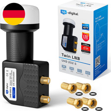 Hb-Digital Twin LNB - Test SEHR GUT* - Für 2 Teilnehmer LTE Filter 2-Fach Full H