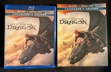 How to Train Your Dragon Blu-ray  Digital HD Live Addition Slipcover, Like New