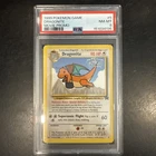 1999 POKEMON GAME MOVIE MOVIE PROMO #5 DRAGONITE PSA 8