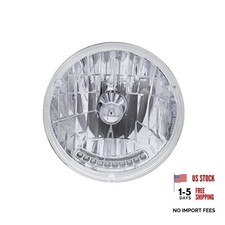 7-inch Halogen Crystal Headlight w/10 Amber LED Position Lights, Multi