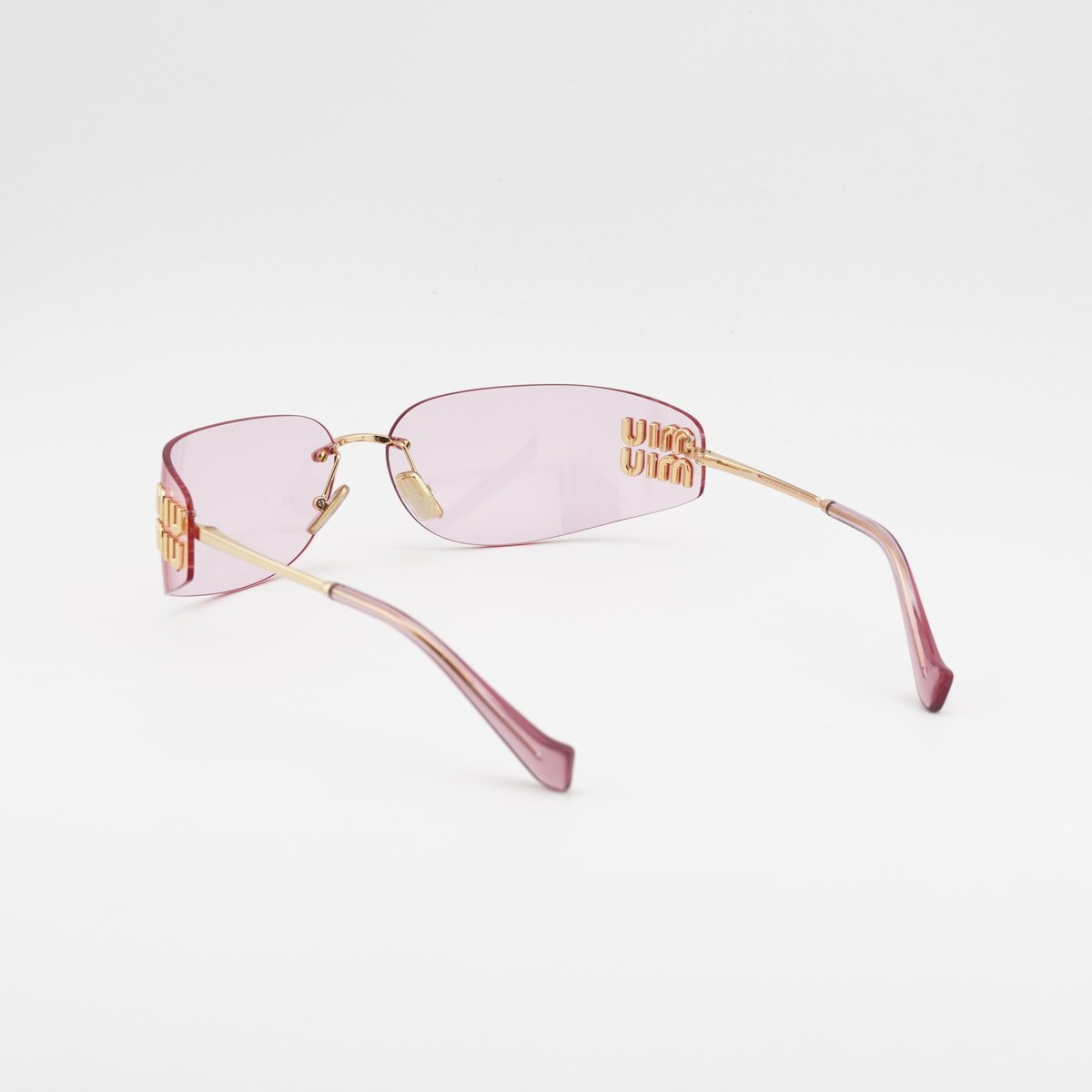 Miu Miu MUA51S 5AK90Y Gold/Pink 75-14-110 Sunglasses New  display picture 1