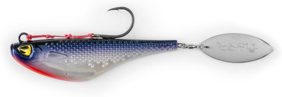 BLACK CAT Mad Flash Spin Tail 14cm Spezial Kunstköder für Waller