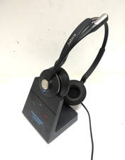 Jabra Engage 75 Double Wireless Ear-Pad Phone Bluetooth Headset W Charger Dock