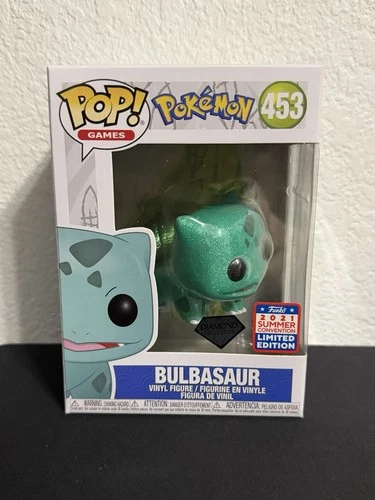 Funko Pop Pokémon Bulbasaur 453 Diamond Shared Exclusive