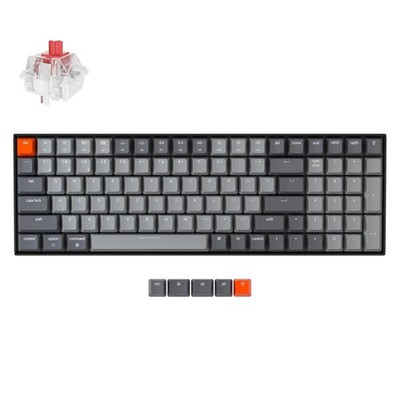 K4 96% Layout 100 Keys Wireless Bluetooth 5.1/Wired USB Mechanical Gaming Keyboa