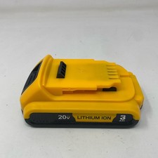 For DeWalt 20V MAX 3.0Ah Li-Ion Battery, Yellow/Black