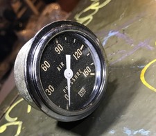 Vintage Stewart Warner Sw Gauge Air Pressure Original Classic Oem Ford Gm Dodge