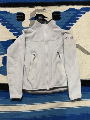 Vintage Arc'teryx Polartec Full Zip Fleece Jacket Beige Size S