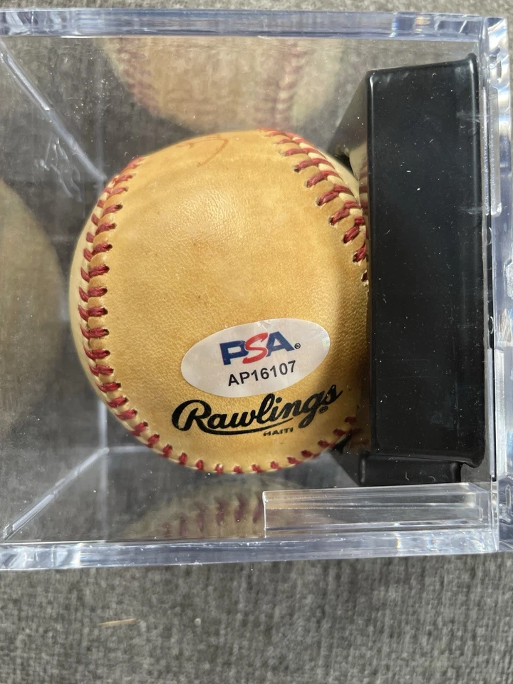 Ted Kluszewski PSA DNA Autograph Signed Baseball - Image 2 of 2