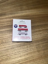 2021 Hallmark Miniature Ornament LIONEL 1520W Texas Special  Passenger Set New