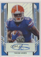 2021 Leaf Metal Draft Portrait Blue Rainbow /35 Trevon Grimes #PA-TG1 Auto 0c6