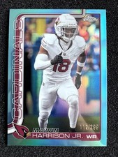 2025 Topps Chrome Marvin Harrison Jr Teal /299