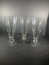 Libby Clubhouse Collection Set 3 Pilsner Glasses Basketball,Golf, Baseball