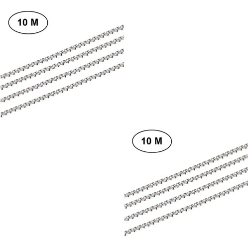 2 PCS Rhinestone Decoration Chain for Crafts Crystal Trim Rhinestones Trimming