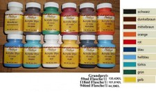 Fiebings Acrylic Dye LEDER FARBE Acryl  intensive Farbdeckung 59ml 946 ml NEU