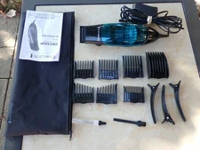 Remington Vacuum Hair Corded Clipper Trimmer Kit HKVAC2000A Set With Bag