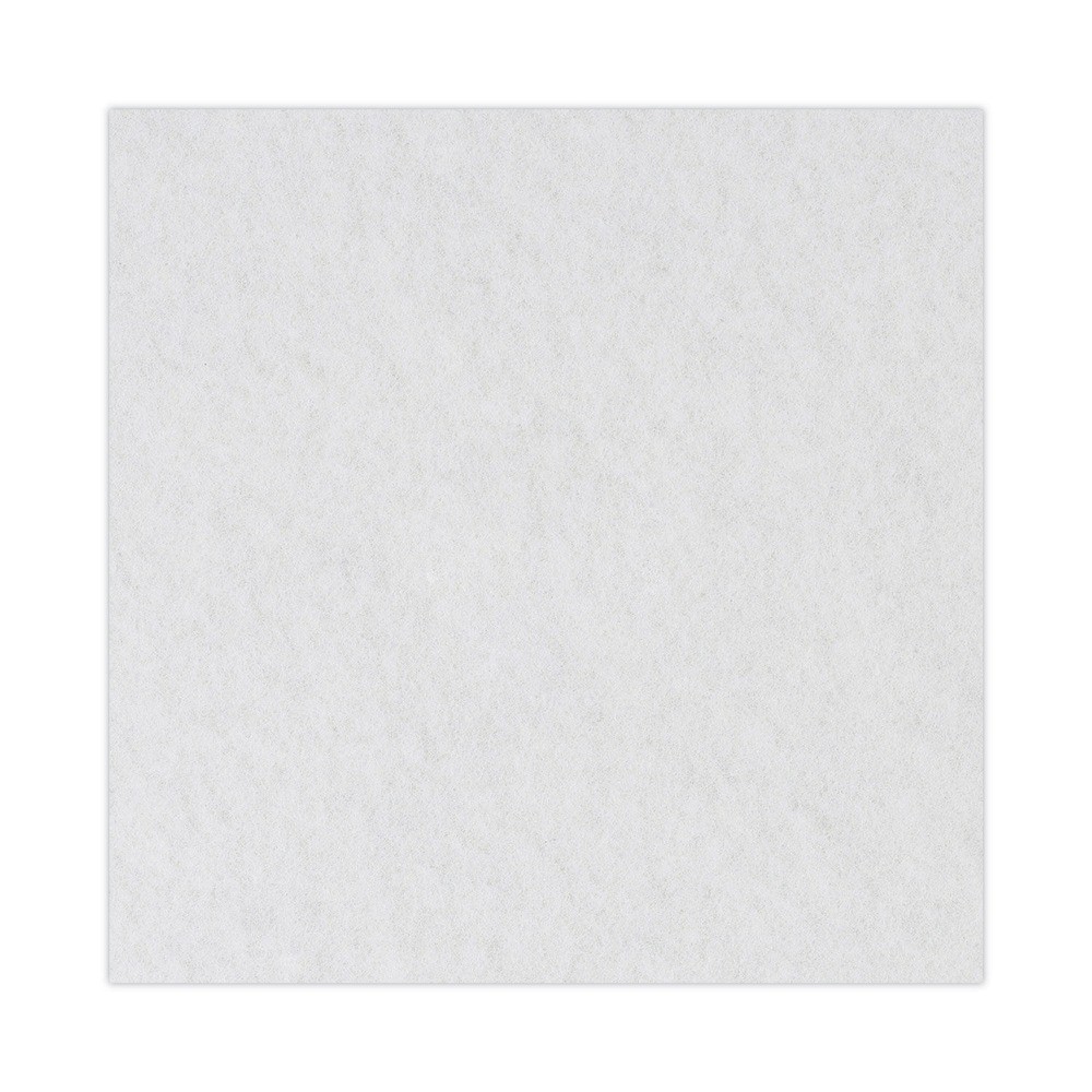 Boardwalk 4013WHI 13 in. Diameter Polishing Floor Pads - White (5/Carton) New
