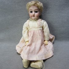 Heinrich Antique Bisque Head Doll Sleep Eyes Feathered Eyebrows 109 incise 7.5